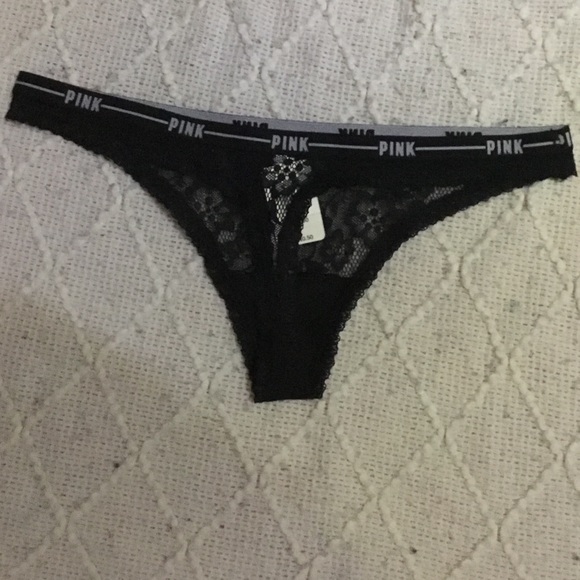 NWT SMALL Victoria’s Secret lace thong - Picture 2 of 2